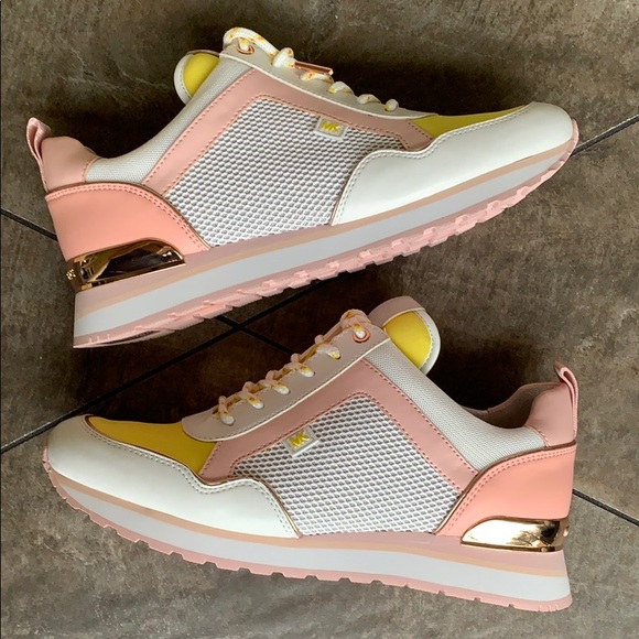 MICHAEL KORS MADDY TRAINER MESH OPTIC WHITE - Picture 13 of 16